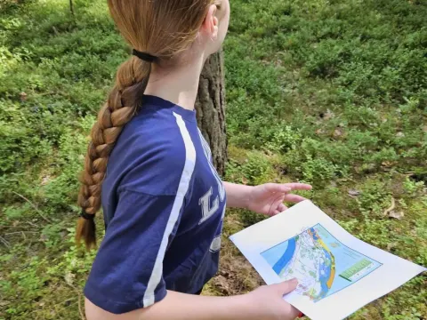 5-12 klasių mokinių patirtinės žaidynės – sąskrydis „Miško trasa Kauno krašte”, nuotrauka 2