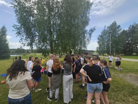5-12 klasių mokinių patirtinės žaidynės – sąskrydis „Miško trasa Kauno krašte”, nuotrauka 4