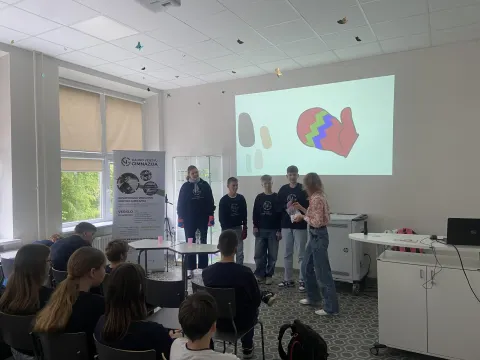 Paskaita mokiniams „Pažink (ne)galią”, nuotrauka 6