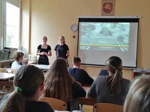 Pilietine iniciatyva “Traukinys į nežinią” paminėta Gedulo ir vilties diena, nuotrauka 2
