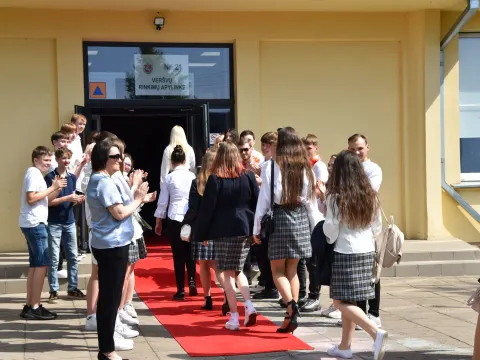 69-osios laidos Paskutinio skambučio šventė, nuotrauka 2