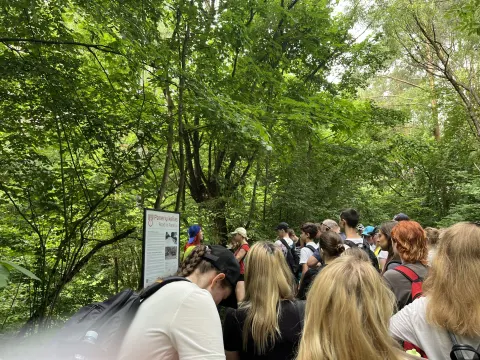 Pėsčiųjų žygis į Panerius – Atminties keliu, prisimenant Holokausto aukas, nuotrauka 9