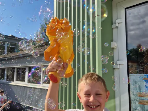 Kauno mokyklų 1–12 klasių mokinių socialinė akcija „Pūsk muilo burbulus, o ne tabako dūmus“, nuotrauka 16