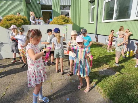 Kauno mokyklų 1–12 klasių mokinių socialinė akcija „Pūsk muilo burbulus, o ne tabako dūmus“, nuotrauka 15