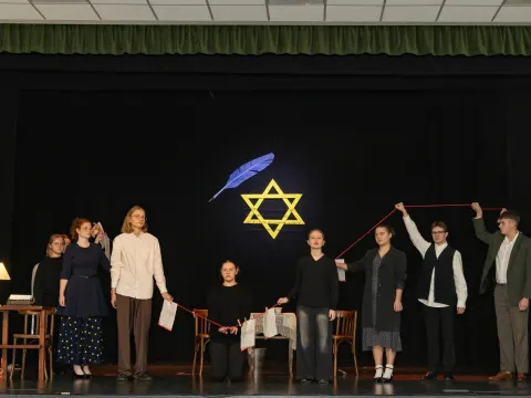 2024 m. įgyvendinto projekto „Litvakų literatūra – teatro scenoje“ baigiamasis renginys Baisogaloje, nuotrauka 4