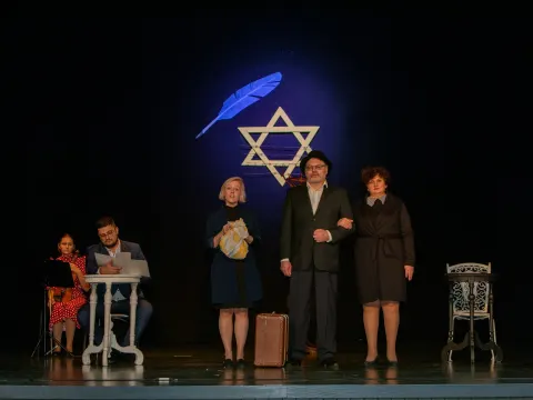2024 m. įgyvendinto projekto „Litvakų literatūra – teatro scenoje“ baigiamasis renginys Baisogaloje, nuotrauka 5