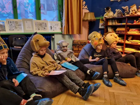 Apsilankymas Vaikų literatūros muziejuje, nuotrauka 8