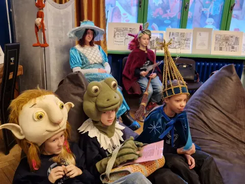 Apsilankymas Vaikų literatūros muziejuje, nuotrauka 9