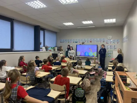 Svečiuose – mokiniai iš Talsi, Latvija, nuotrauka 4
