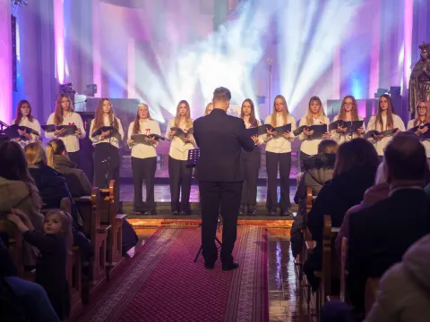 Kalėdinis Kauno Veršvų gimnazijos koncertas, nuotrauka 17