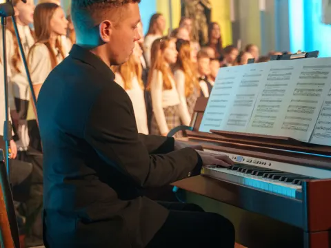 Kalėdinis Kauno Veršvų gimnazijos koncertas, nuotrauka 11