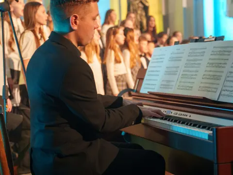 Kalėdinis Kauno Veršvų gimnazijos koncertas, nuotrauka 19