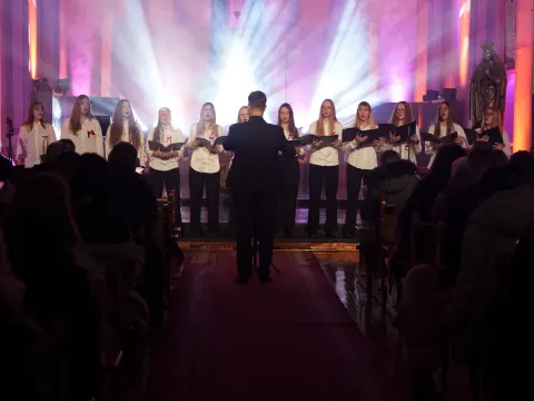 Kalėdinis Kauno Veršvų gimnazijos koncertas, nuotrauka 5