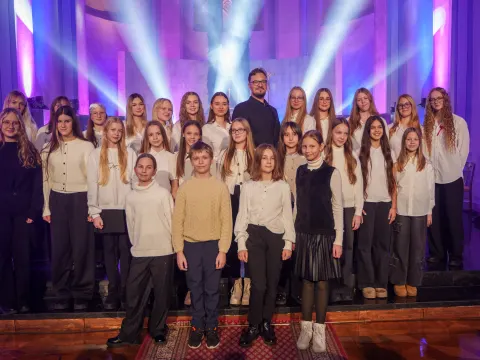 Kalėdinis Kauno Veršvų gimnazijos koncertas, nuotrauka 1