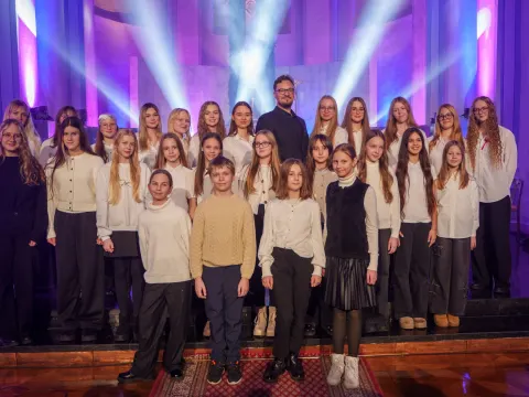 Kalėdinis Kauno Veršvų gimnazijos koncertas, nuotrauka 29