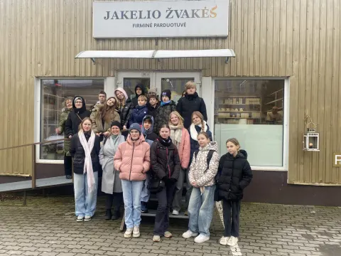 Svečiuose – mokiniai iš Estijos Tartu Raatuse Kool mokyklos, nuotrauka 2