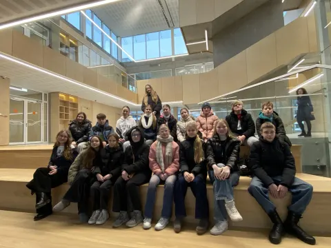 Svečiuose – mokiniai iš Estijos Tartu Raatuse Kool mokyklos, nuotrauka 5
