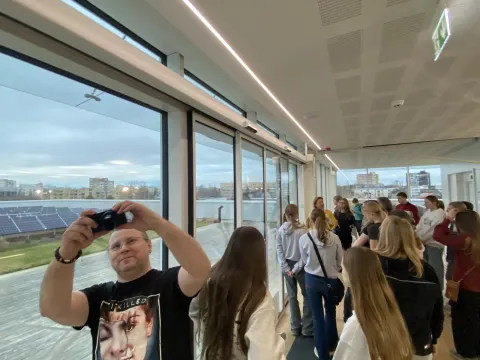 Svečiuose mokiniai iš Estijos Tartu Raatuse Kool mokyklos, nuotrauka 7