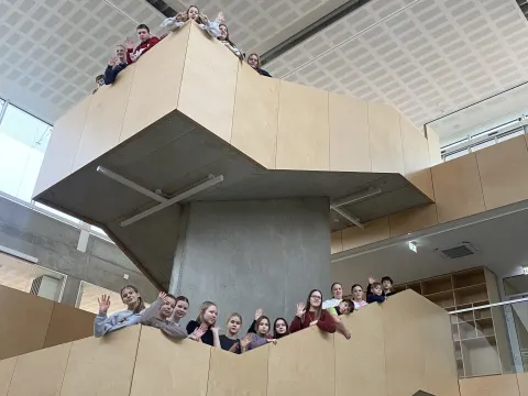 Svečiuose mokiniai iš Estijos Tartu Raatuse Kool mokyklos, nuotrauka 10