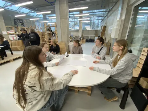 Svečiuose mokiniai iš Estijos Tartu Raatuse Kool mokyklos, nuotrauka 22