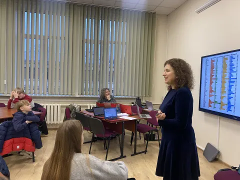 Svečiuose mokiniai iš Estijos Tartu Raatuse Kool mokyklos, nuotrauka 32