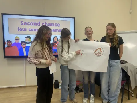 Svečiuose mokiniai iš Estijos Tartu Raatuse Kool mokyklos, nuotrauka 38