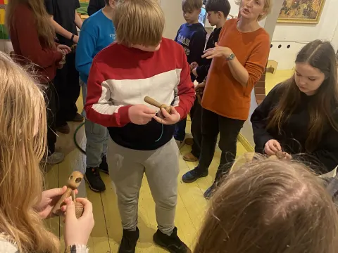 Svečiuose mokiniai iš Estijos Tartu Raatuse Kool mokyklos, nuotrauka 43
