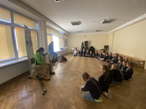 Svečiuose Ajana ir šuo-vedlė Mulana, nuotrauka 4