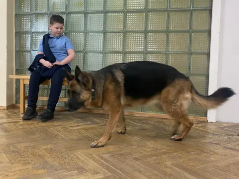 Svečiuose Ajana ir šuo-vedlė Mulana, nuotrauka 2
