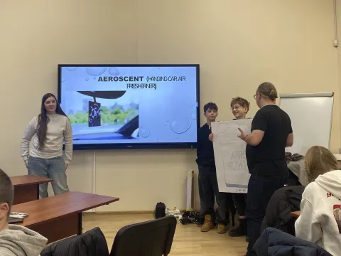 Svečiuose mokiniai iš Estijos Tartu Raatuse Kool mokyklos, nuotrauka 46