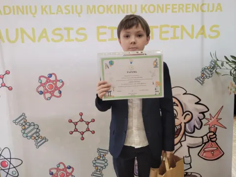 Respublikinė praktinė konferencija „Jaunasis Einšteinas“, nuotrauka 1