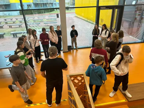 Mokinių mobilumo veiklos Estijoje, Tartu Raatuse Kool mokykloje, nuotrauka 3
