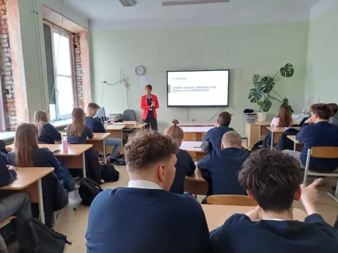 Pamokos kitaip verslumo ir karjeros savaitės metu, nuotrauka 4