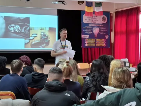 Erasmus+ KA220 bendradarbiavimo partnerystės projektas „Think global, learn being an entrepreneur in Europe!“, nuotrauka 4