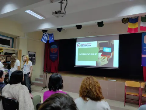 Erasmus+ KA220 bendradarbiavimo partnerystės projektas „Think global, learn being an entrepreneur in Europe!“, nuotrauka 38