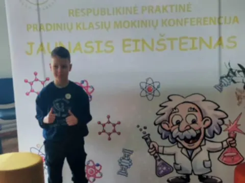Respublikinė praktinė konferencija „Jaunasis Einšteinas“, nuotrauka 5