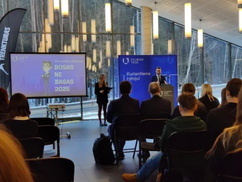 Kasmetinis Vilnius Tech organizuojamas konkursas „Bosas ne basas”, nuotrauka 4