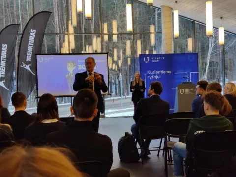 Kasmetinis Vilnius Tech organizuojamas konkursas „Bosas ne basas”, nuotrauka 5