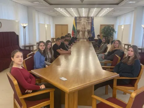 Edukacinis užsiėmimas ir ekskursija į Seimą, nuotrauka 3