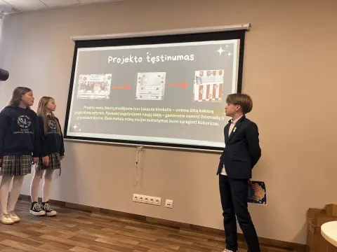 V-Verslas projektų pristatymas pradiniame ugdyme, nuotrauka 8