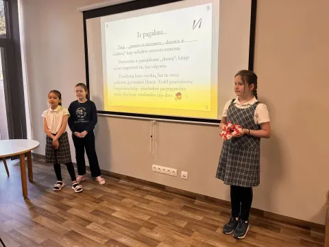 V-Verslas projektų pristatymas pradiniame ugdyme, nuotrauka 2