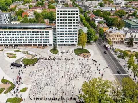 Festivalio „Japonijos dienos Kaune WA 2025“ Japoniško šokio „Suka-Dokkoi“ flashmob‘o akimirkos!, nuotrauka 5