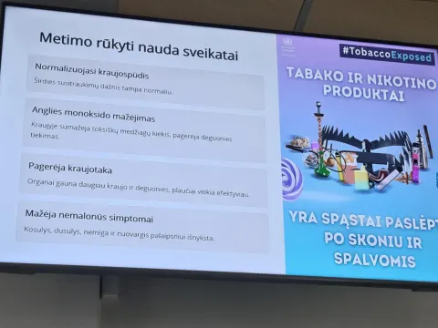 Pasaulinės dienos be tabako minėjimo veiklos, nuotrauka 18