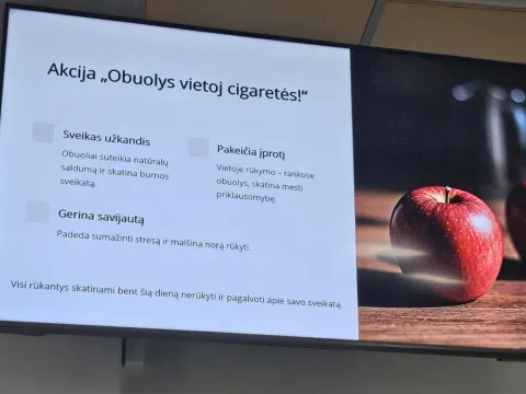 Pasaulinės dienos be tabako minėjimo veiklos, nuotrauka 17