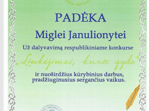 Džiaugiamės ir sveikiname!, nuotrauka 1
