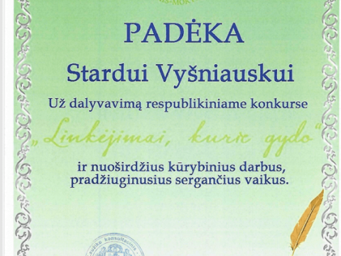Džiaugiamės ir sveikiname!, nuotrauka 2