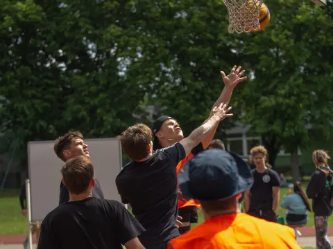 Gimnazijos krepšinio  3×3 turnyras, nuotrauka 5