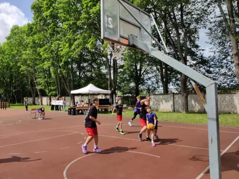 Gimnazijos krepšinio  3×3 turnyras, nuotrauka 1