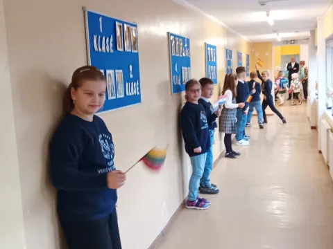 Europos kalbų dienos minėjimas Kauno Veršvų gimnazijos pradinėse klasėse, nuotrauka 8
