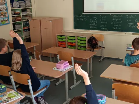 Europos kalbų dienos minėjimas Kauno Veršvų gimnazijos pradinėse klasėse, nuotrauka 10